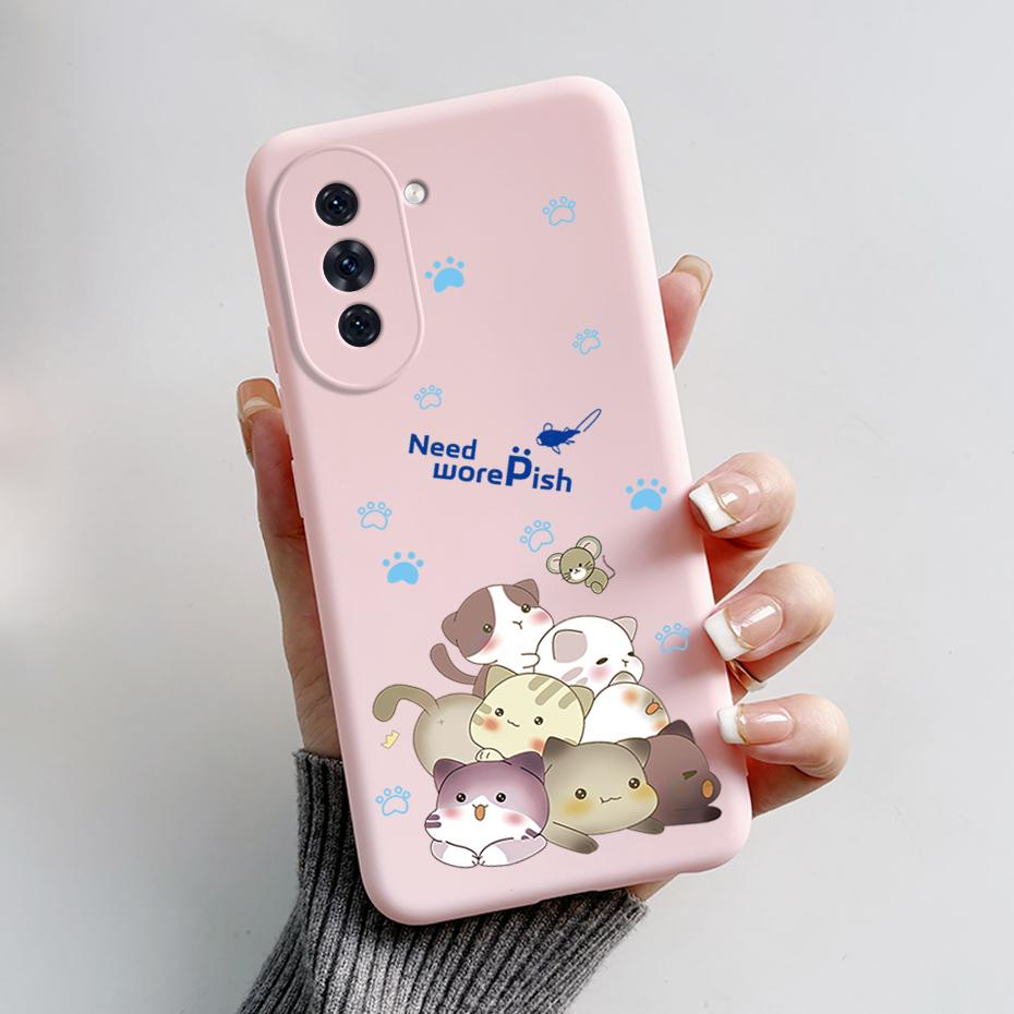 Für Huawei Nova 10 Hülle Weiches Silikon Stilvolles Bemaltes Cover Für Huawei Nova 10 Pro Stoßstange Rückseite Hülle Handyhülle Nova10 Se Fundas