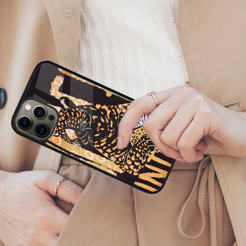 Classic Leopard Tiger Magnetic Phone Case For APPLE iPhone 17 Air 16 14 13 12 Pro Max 15 Plus Wireless Charge With MagSafe Cover