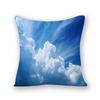 Landscape Home Decoration Square Cartoon Night Scene Sky Grass Printed Pillow Case Abstract Cushion Cover