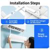 Wall-Mounted Air Conditioner Windshield Adjustable Air Conditioner Outlet Baffle  Vent Cover