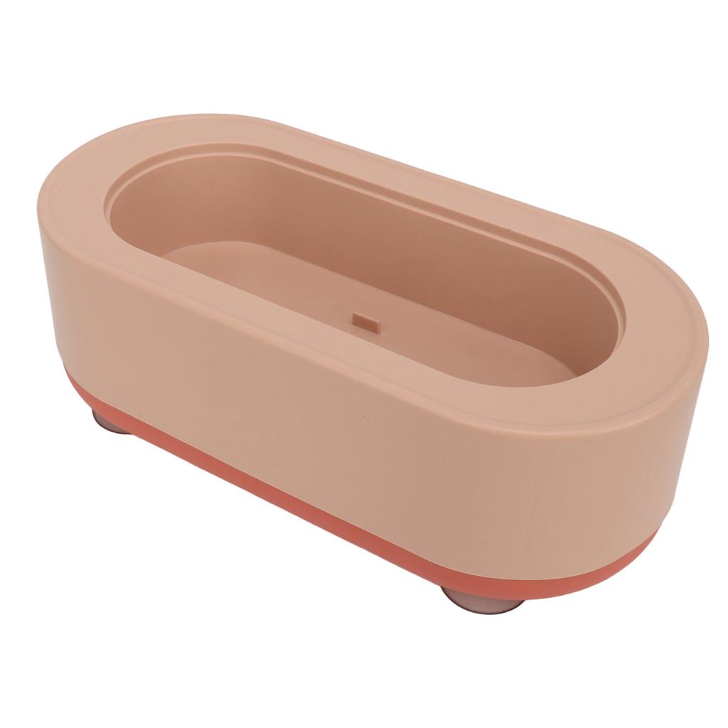 Smyckesrengöringsmaskin Mini Ultraljudsrengörare Uppladdningsbar Oval Multifunktionell Rengöringsmaskin