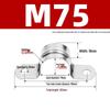 304 Stainless Steel Thickened U-Shaped Pipe Buckle Clamp for Hose and Water Pipes