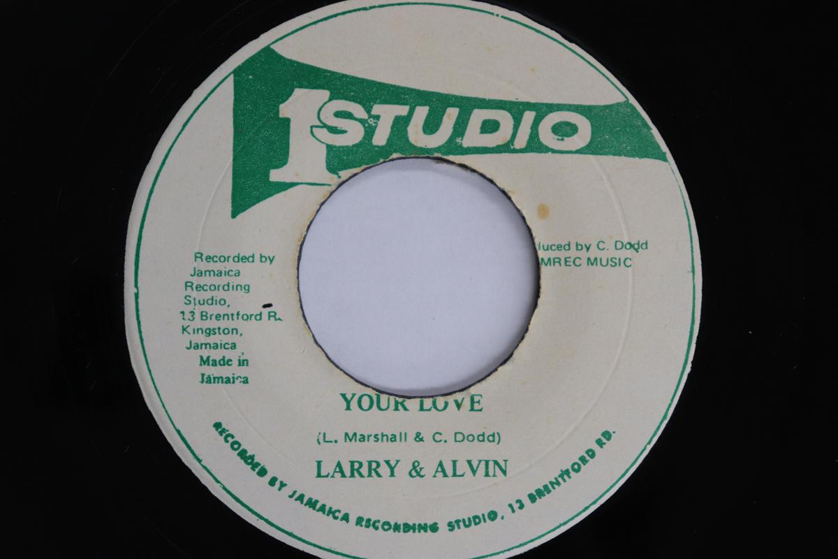 

7inch Record LARRY & ALVIN - Your Love NONE STUDIO ONE Jamaica Reggae, Ska & Dub Used