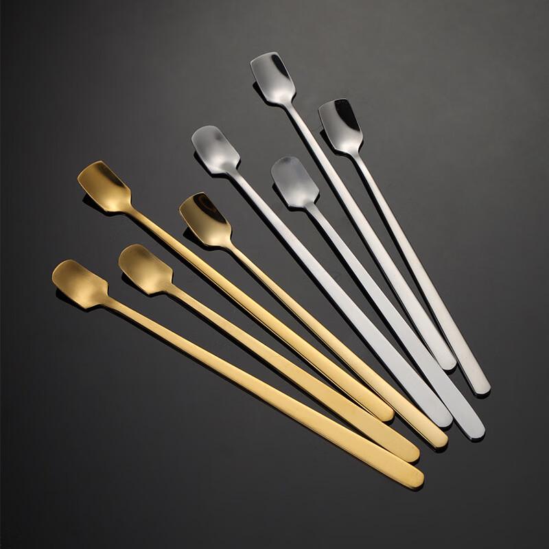Qianxing Stainless Steel Square Head Stirring Spoons