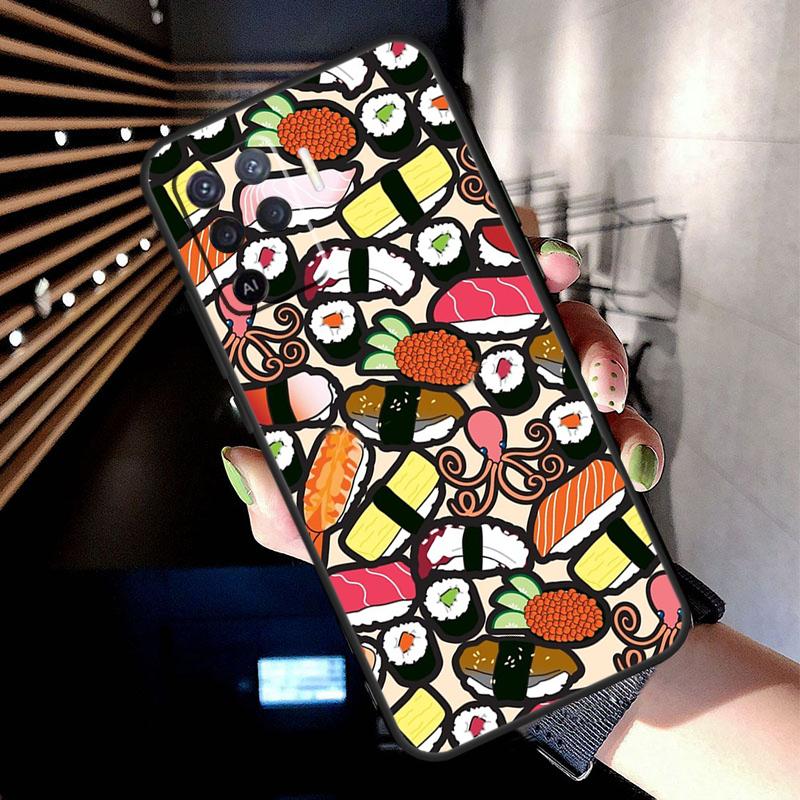

Sushi Food Case For Oppo A38 A18 A78 A98 A58 A60 A80 A40 A96 A76 A16 A94 A74 A54 A15 A17 A57 A77 A5 Pro OPPO A54 5G