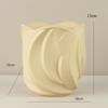 Simple Candle Holder Universal Candle Cup Living Room Dining Table Decoration Ornament Flame European Ceramic Candle Pedestal