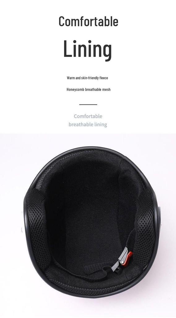 Motorcycle & Electric Scooter Helmet for Men & Women - Cold Protection, Warmth, Anti-Fog Lens, All Seasons
