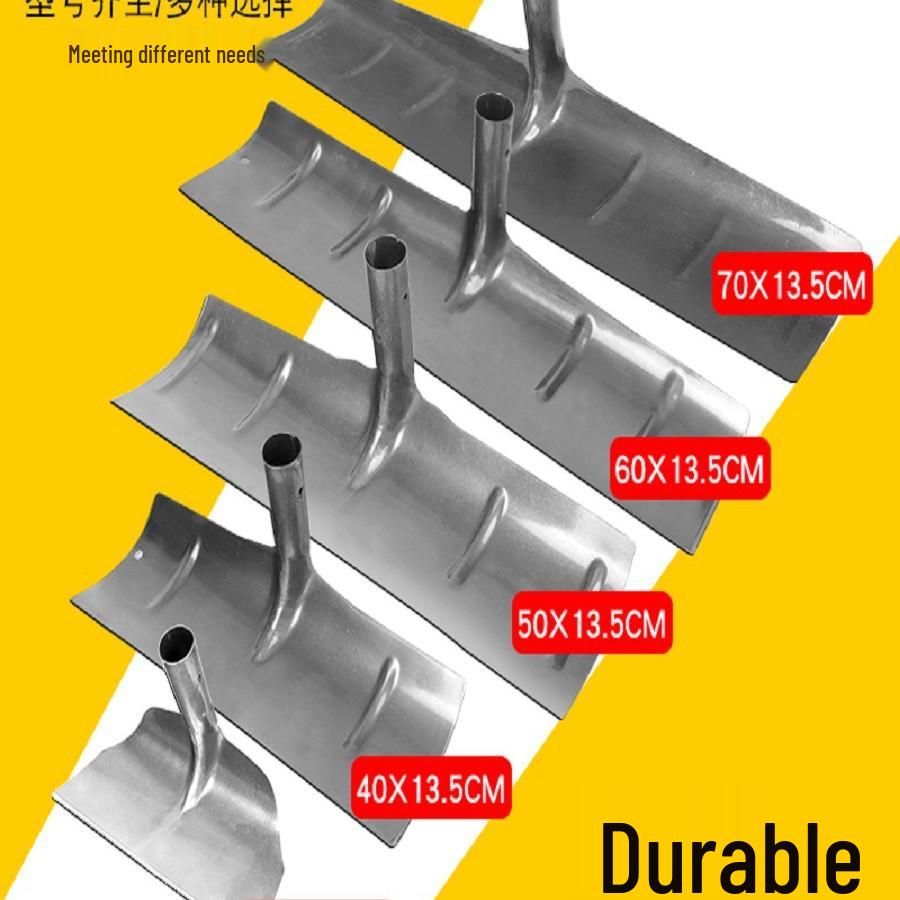 Mehrzweck-Stahlrechen-Werkzeug: Bauernhof, Geflügel, Mist- und Schneeabstreifer
