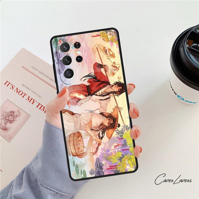 Heaven Official’s Blessing Phone Case For Samsung Galaxy S24 S25 S23 S22 Ultra Note 10 20 Plus S20 S21 FE Cover
