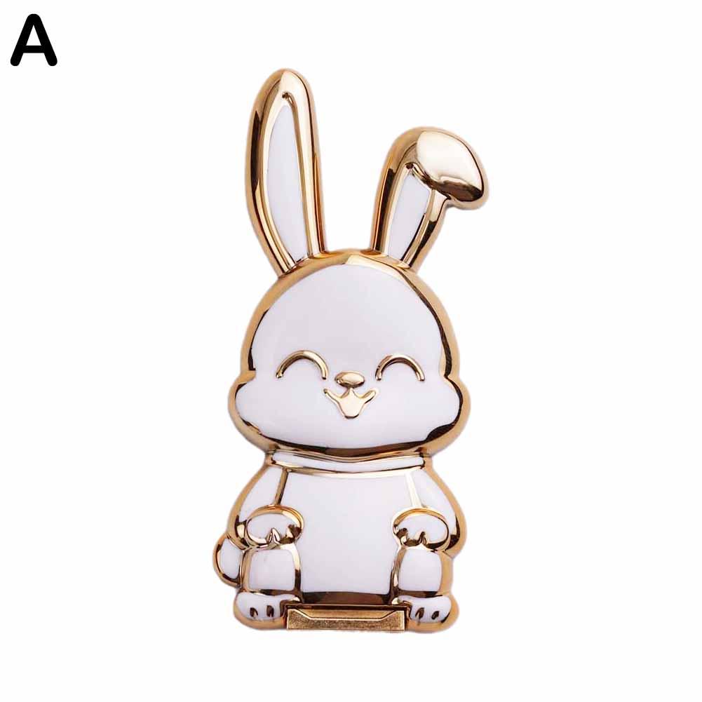 3D Králíček Držák Stojan Pouzdro na Telefon Pro iPhone 14 13 12 11 Pro Max Roztomilý Zajíček Držák na Prst Skládací Univerzální Stojan Držák