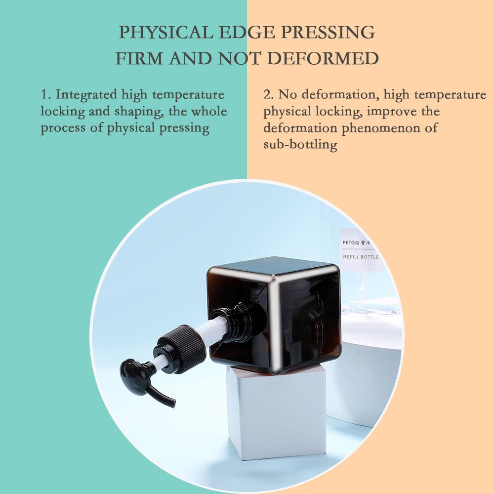 Soap Dispenser Bottle Foaming Shampoo Bottle Refillable Pump Bottle Shampoo Body Wash Lotion Bottle Foam Container For Bathroom
