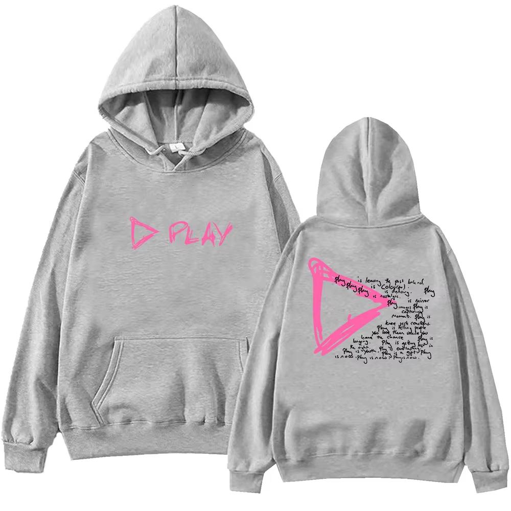 Ed Sheeran Play Album Men Women Fashion Hoodie 2 Sided Harajuku Pullover Tops Sweatshirt Fans Gift