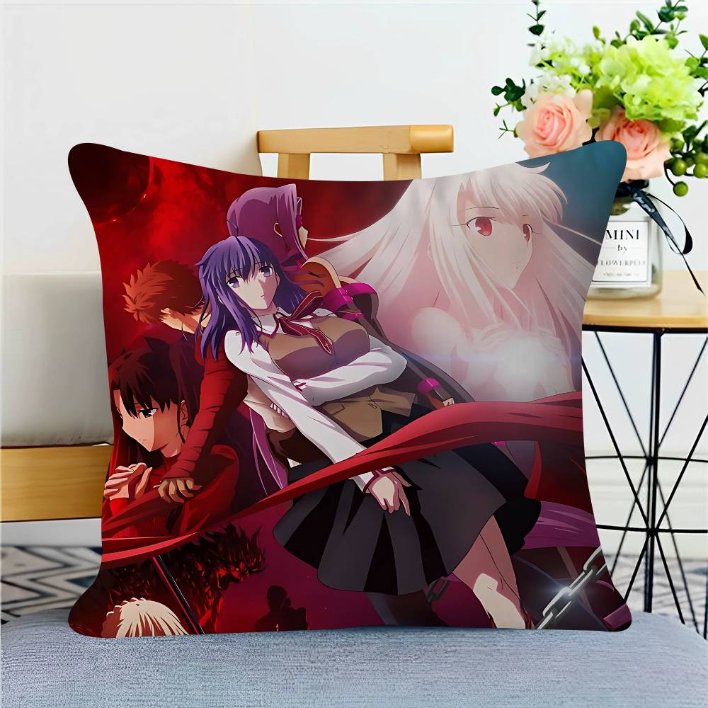 Anime Fate-Stay-Night Cushion Cover Decorative Pillow Sofa Home Decor Case Pillow Cases