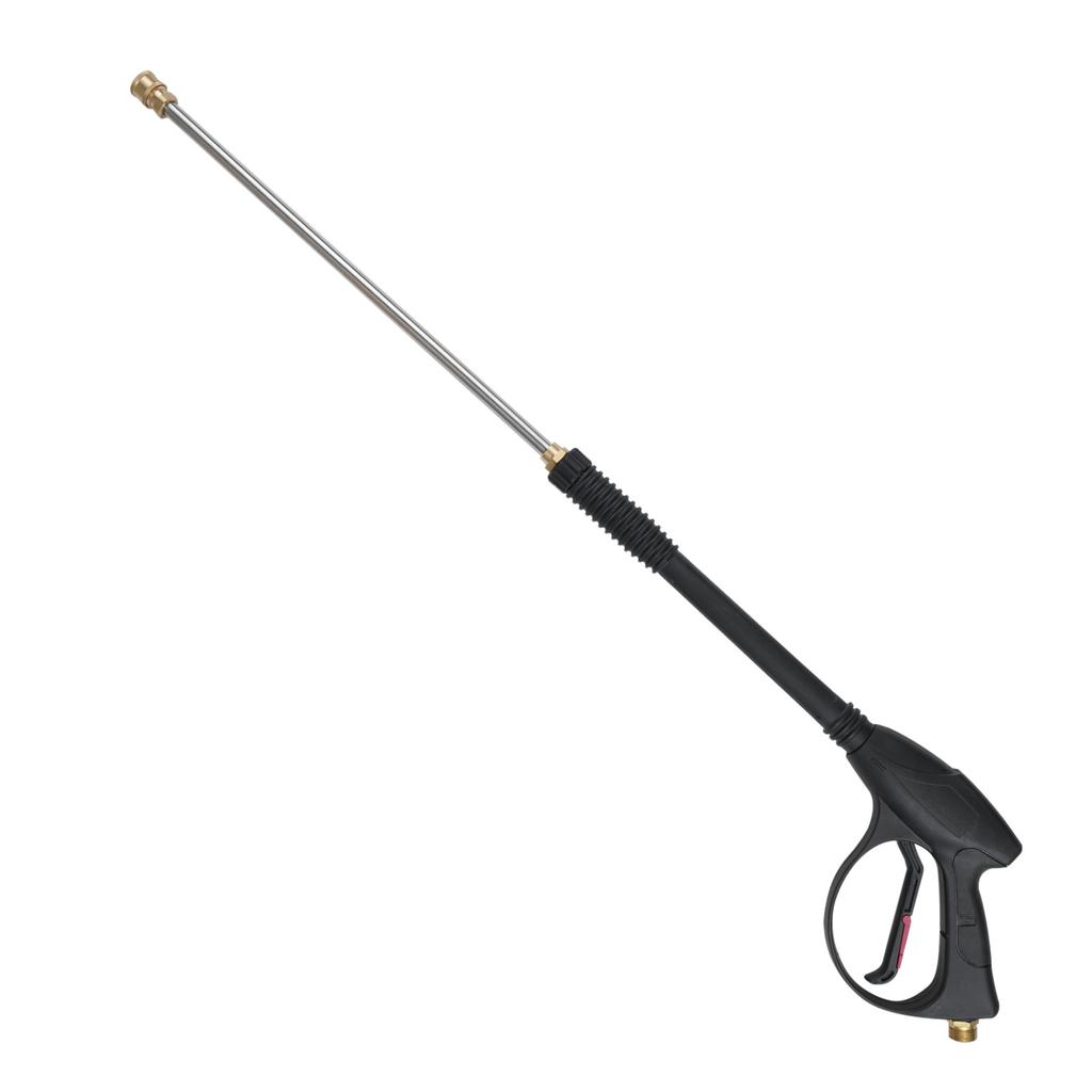 Pressure Washer Gun Max 40MPa(5800PSI) with 66cm26inch Black M22 Hose Kits 14inch Quick Connect