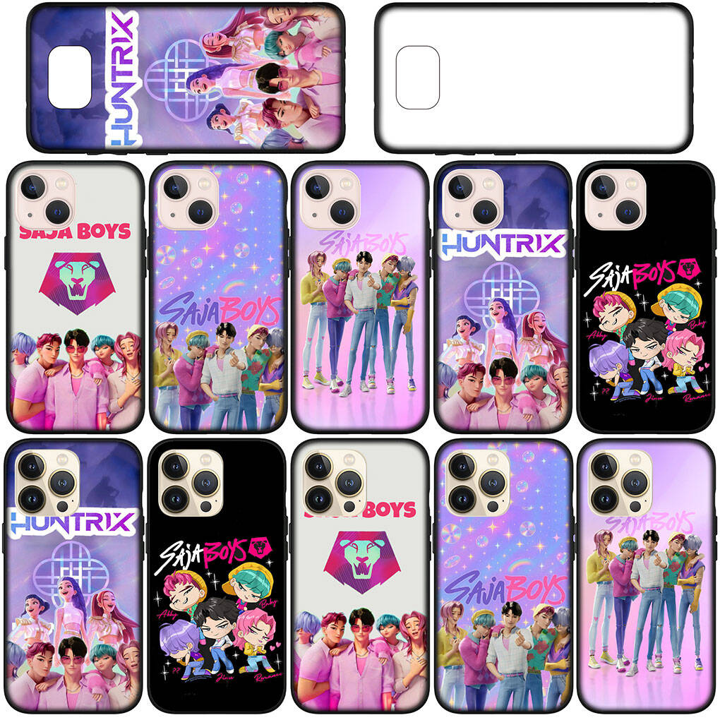 for Motorola Moto Edge 70 60 50 G54 G86 Samsung Galaxy S25 iPhone 17 16 15 Xiaomi Redmi Note 14 Pro Max Phone Case KPop Saja Demon Hunters Boys Cover