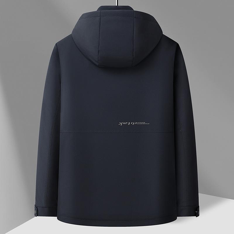 One-piece, Three-wear Autumn and Winter New Mid-length Down Jacket for Men, Removable Down Liner, Cold-proof Casual Down Jacket