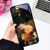 Luksusowe etui ze szkła hartowanego do Samsunga A06 A16, twarde etui ze szkła PC do Samsunga Galaxy M06 F06 M16 F16, odporne na wstrząsy
