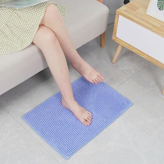 Chenille Badmat Absorberend Microvezel Vloermat Wasbaar Zacht Badkamertapijt Sneldrogend Vloerkleed voor Douche Badkamermeubel Badkuip