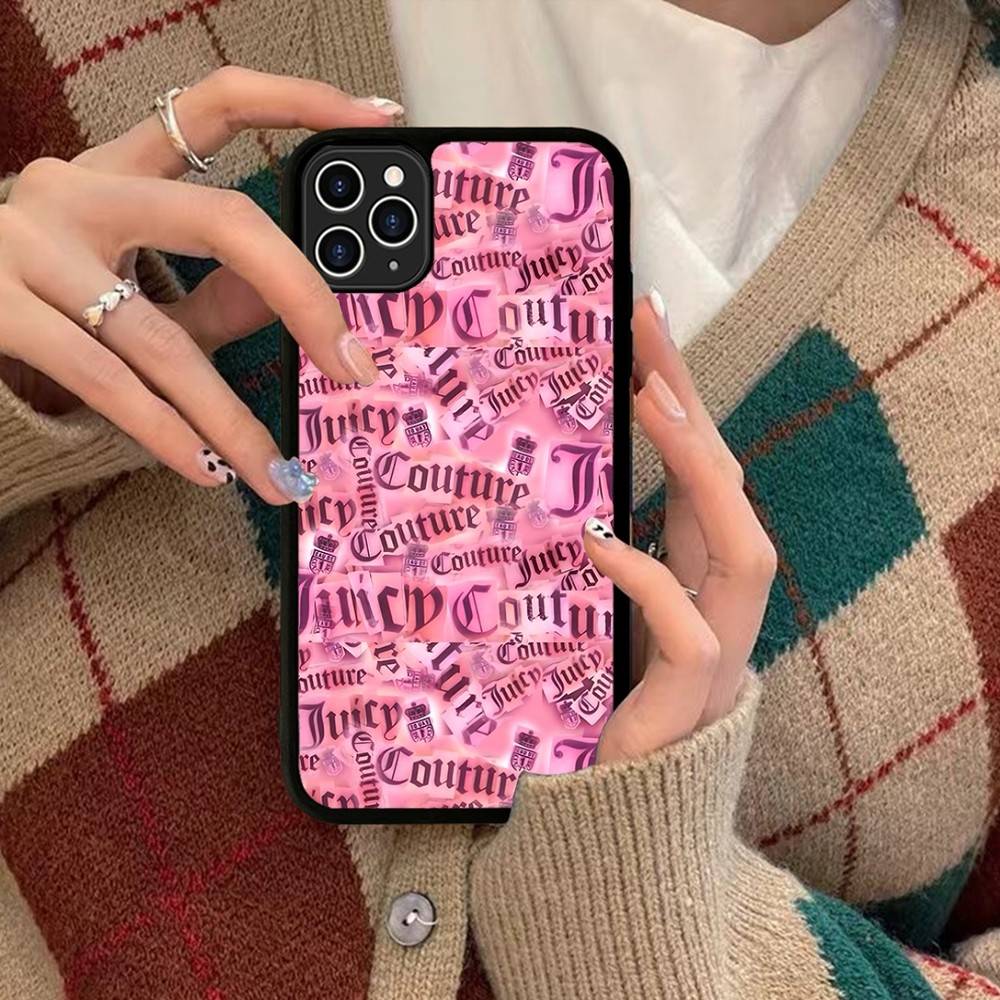 

Fashion J-Juicy Cool C-Couture For Iphone 17 Air 16 15 14 13 12 11 Pro Max TPU+PC Plus Shockproof Back Phone Cover iPhone 14 plus