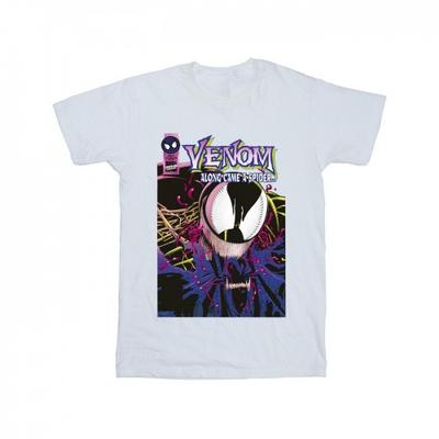 Mens Spider-Man Venom Purple Head T-Shirt