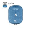 Portable Medical First Aid Kit - Home, Travel, and Emergency Drug Storage Box
