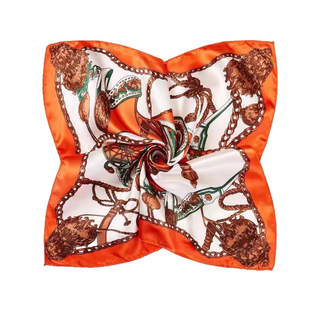 Women's Silk Scarf Business Dress Neck Protector Professional Mobile Telecom Banking Stewardess Small Square Scarf Women's Scarf Shawl Fashion
