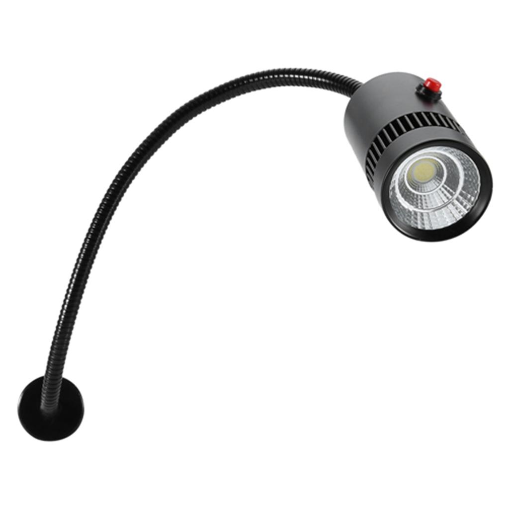 7W  LED   Neck NaMachine Tool Lathes Lamp Magnetic Mount
