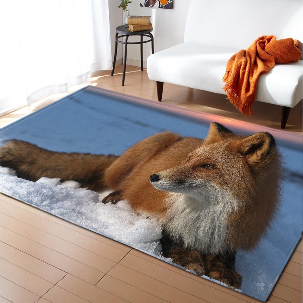 Animal Large Carpet Feather Wind Bedroom Floor Mat