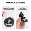 2pcs Car Water Cup Mats Carbon Fiber Coaster Non-Slip Pad For BMW M3 M5 X3 E93 F10 F20 F30 F40 F15 F25 F26 F31 F49 F86 wzdr27