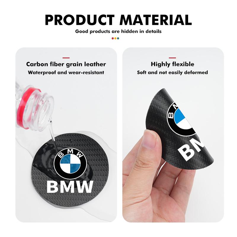 2pcs Car Water Cup Mats Carbon Fiber Coaster Non-Slip Pad For BMW M3 M5 X3 E93 F10 F20 F30 F40 F15 F25 F26 F31 F49 F86 wzdr27