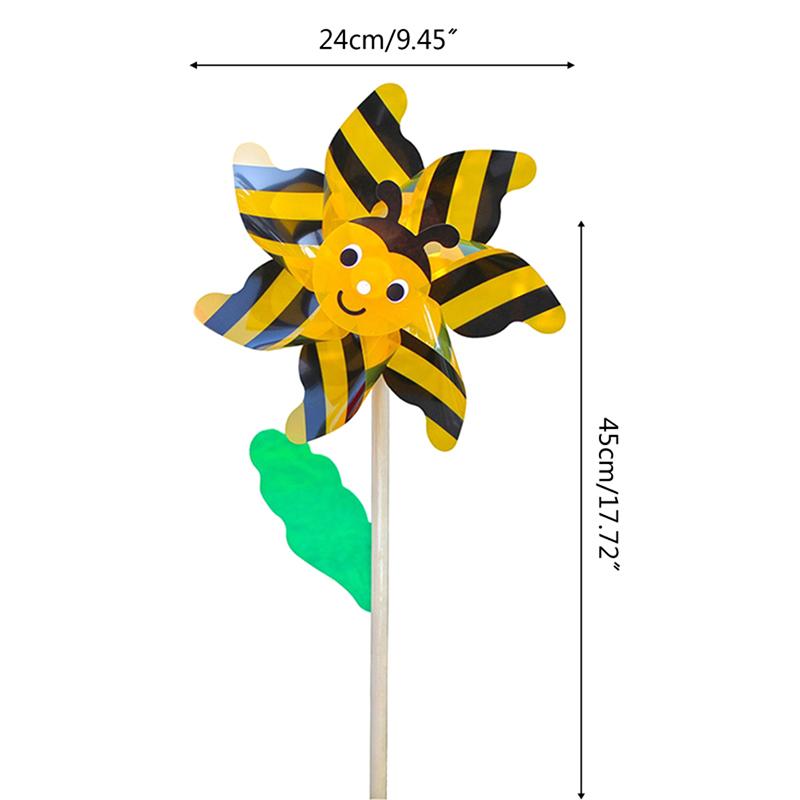 Girella Vento Girandole Grandi Belle Decorazioni Prato Matrimonio Giocattoli Portatili Bambino Balcone Giardino Terrazza Cortile Decorazione Dropshipping