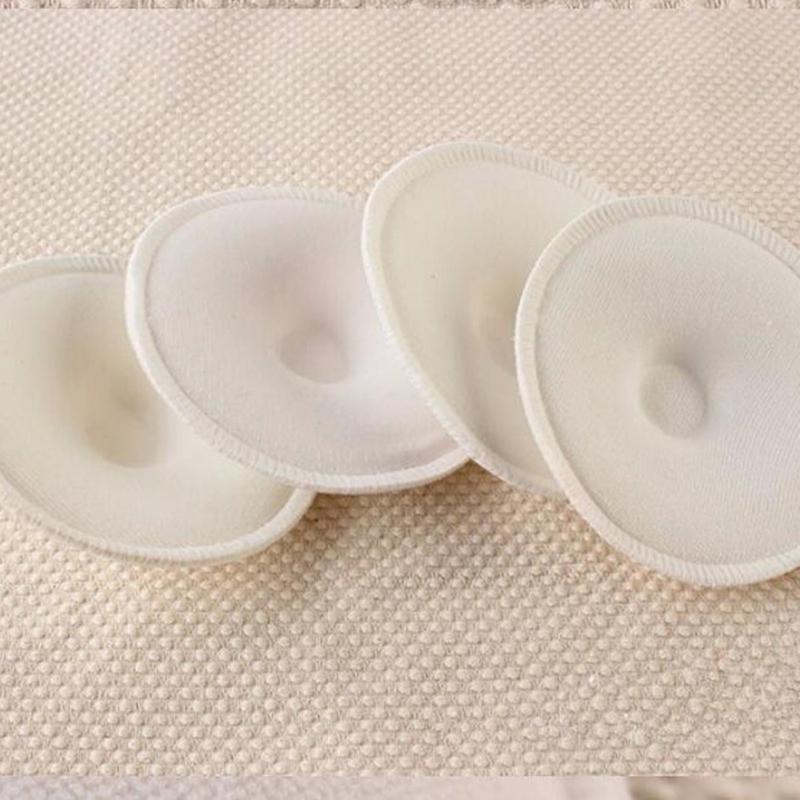 4Pcs/Set Reusable Breast Pad Nursing For Mother Washable Waterproof Convenient Feeding Pad Towel Cloth Sponge Breast Pads