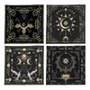 Astrology Tarots Table Altar Cloth Metaphysical Board Game Mat Pendulum Divinations Altar Tablecloth Board Game Card Pad