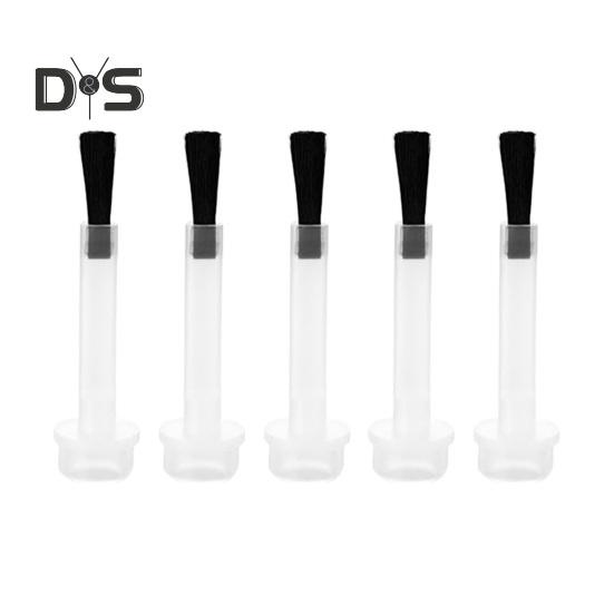 

100 шт. сменных кистей для лака для ногтей, кисть для нанесения жидкой пудры, мягкая щетина, одноразовая мини-кисточка для дизайна ногтей, аппликатор для гель-лака 100pcs