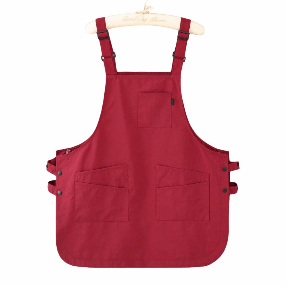 Waterproof Kitchen Apron Adjustable Cooking Apron Unisex Workwear Apron Chef