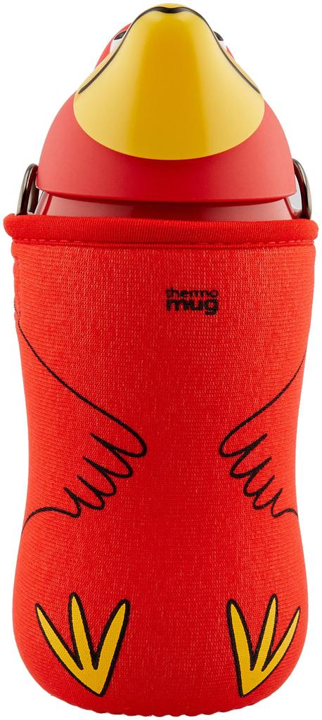 THERMO MUG Cool Sports Animal Bottle, Red, 380ml, Bottle, AM18-38