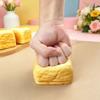 Finger Suction Simulated Bread Toast Squeeze Slow Rising Sensory Fidget Toy  Sensory