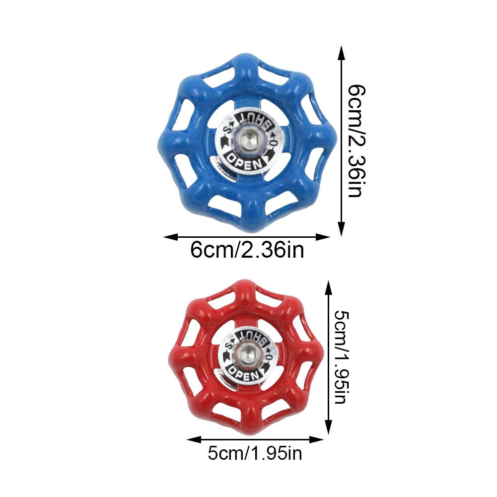 Fun Car Center Valve Decoration Car Interior Shift Knob Cover Gear Industrial Valve Switch Sticker Car Ornament
