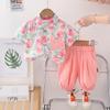 Boys' Floral Summer Shirt Set - 2026 Trendy Short Sleeve