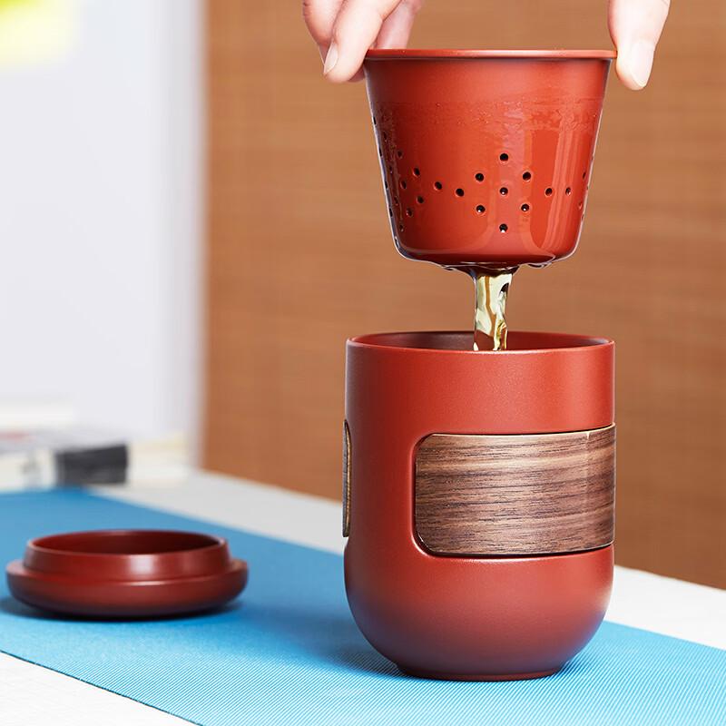 Yixing Zisha Portable Tea Set