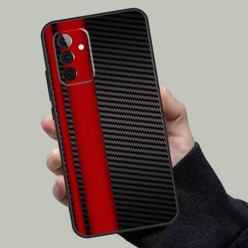 Auto-Kohlefaser-Muster für Samsung Galaxy A34 A54 A14 A24 A72 A52 A32 A22 A12 A51 A71 A13 A23 A33 A53 Handyhülle