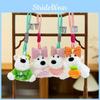 West White Highland Terrier Keychain Toy Cartoon Keyring Gift Decoration Animal