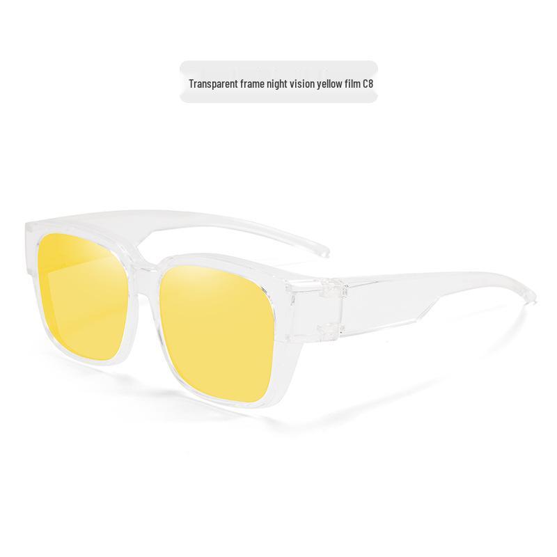 High-End Polarized Sunglasses Set: Men's Night Vision & Women's Anti-Blue Light Glasses