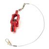 New Product with Steel Wire for Boat Fishing Sea Fishing and Towing Hooks Red Fishing Line Clip Large Multi-purpose Fish Clip
