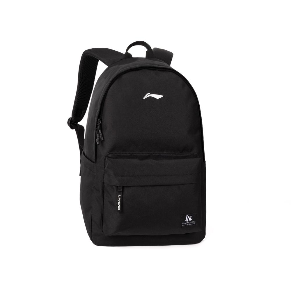 New LiNing Polyester Backpack Regular Unisex Black ABSU637-1