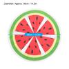 Pet Ice Pad PVC Fruit Pattern Round Cooler Mat Water Cooling Cushion Summer Cats Dogs SeatWatermelon