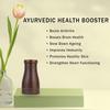 Copper Bedroom Jar with Inbuilt Glass | Rarity Hammered Design | Handcrafted, Leakproof, Jointless | Ayurvedic Benefits, Antioxidant Properties |