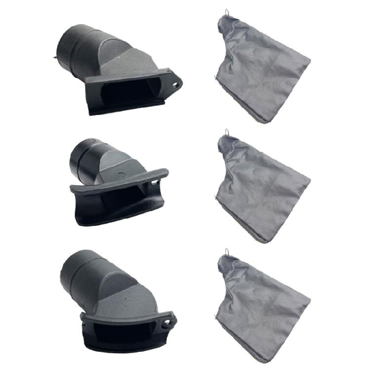 1 Set Functional Dust Collection Bag with Air Outlet for 255 Aluminum Cutter with Enhancing Stability and Longevities