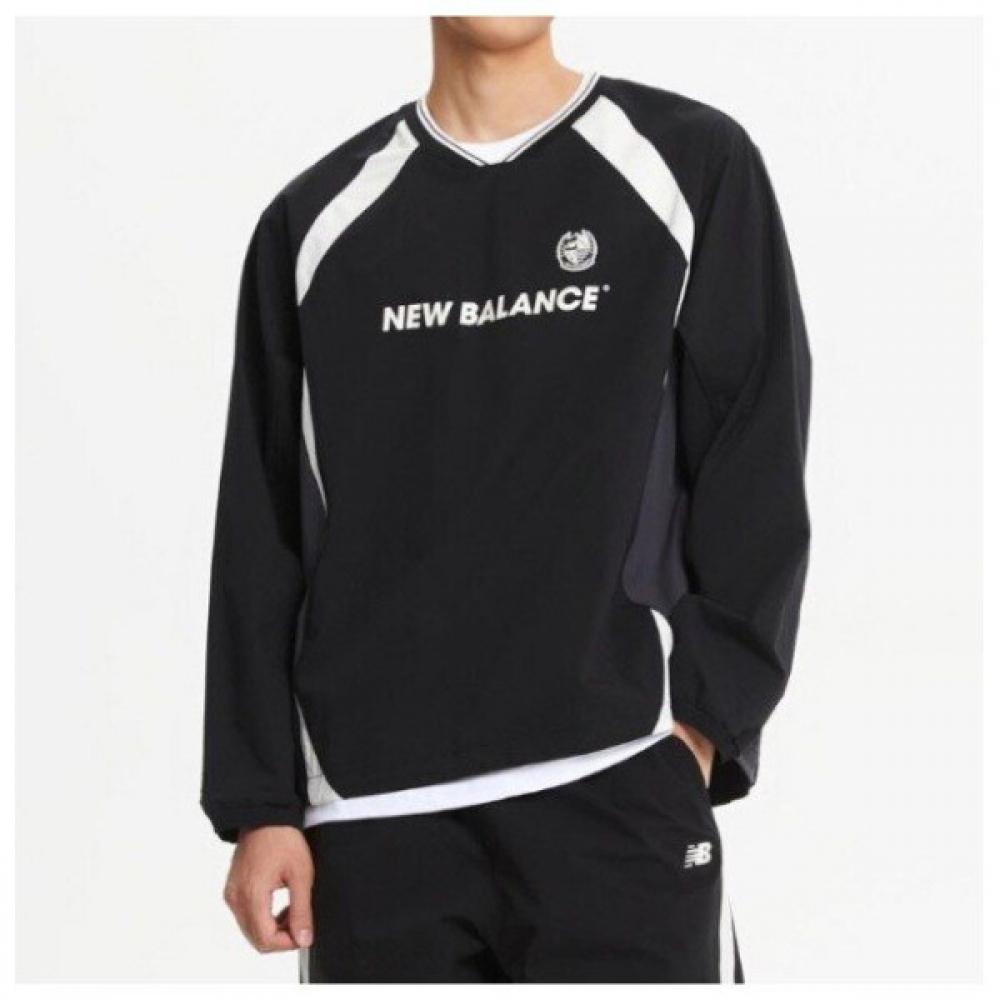 

New Balance Футболка с длинным рукавом, цветной блок, тканая, pisTe Kqj Nbnce32813 19 Black series/100