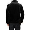Men's Golden Mink Velvet Winter Coat 2025: Middle-Aged Fashion, Casual Warm Fleece Jacket, Loose Fit Outerwear